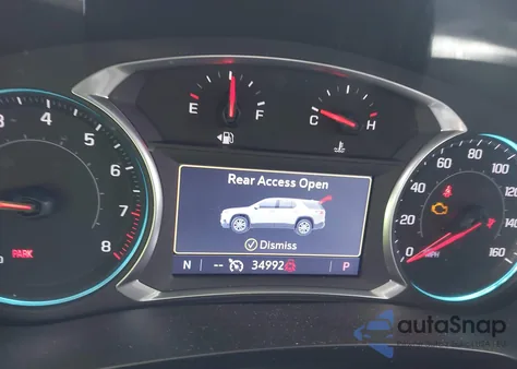 2021 Chevrolet Traverse Fwd Lt Cloth from USA, damaged, VIN 1GNERGKW3MJ157258